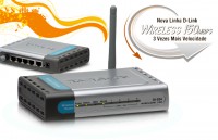 Roteador Wireless 150mbps com switch de 4 portas e firewall integrados  - DI-524/150 - D-Link 